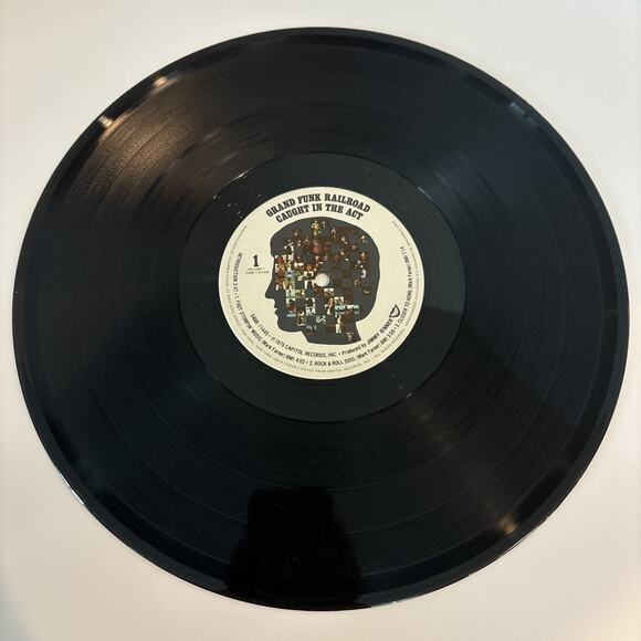 Grand Funk Railroad - Caught In The Act Double Live Vinyl LP - 1975- SABB-511445 - Picture 6 of 16